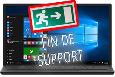 installer windows fin de support